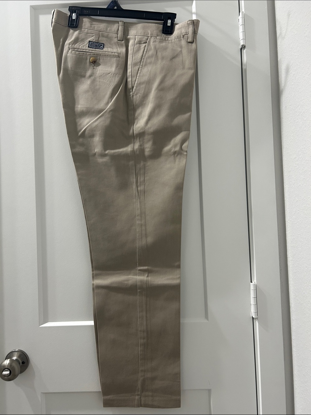 Nautica Tan Khaki Cotton Chino Pants
